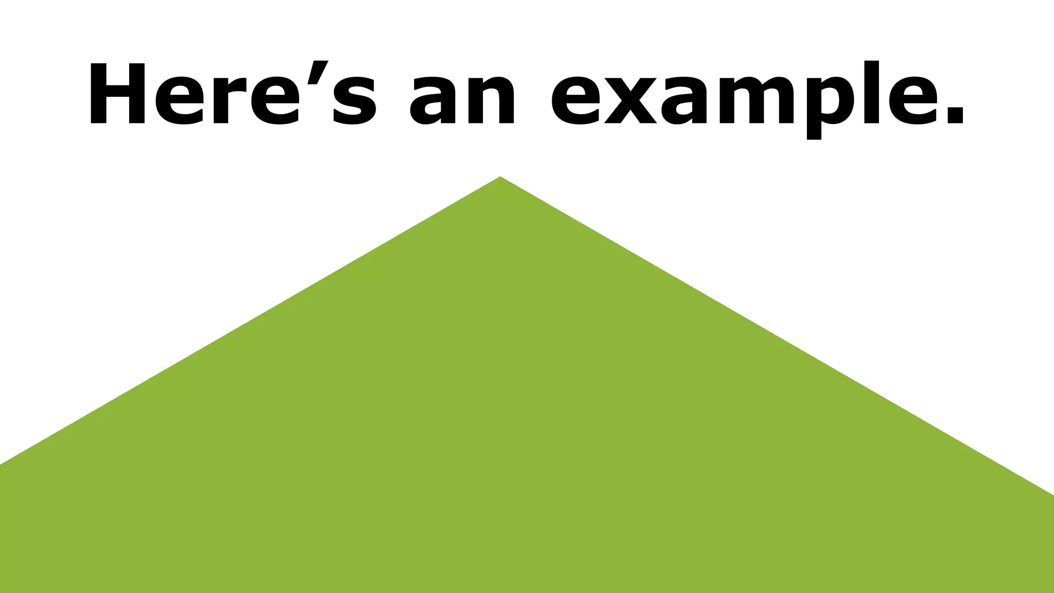 Here’s an example.
 