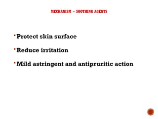 Anti Rube Counter_Irritants_Rubefacients_Soothing_Agents.pptx