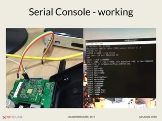 NETSQUARE (c) SAUMIL SHAHCOUNTERMEASURE | 2019
Serial Console - working
 