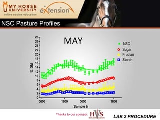MAY LAB 2 PROCEDURE NSC Pasture Profiles 