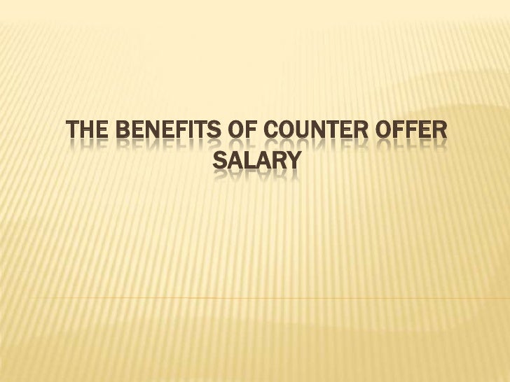 counter offer salary