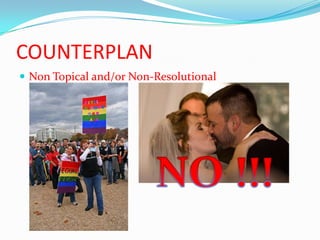 Counterplan Debate Graph Counterplans | PPTX