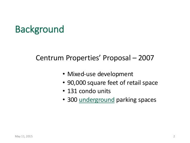 counter proposal