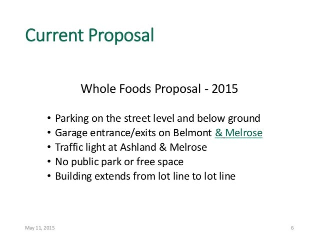 counter proposal