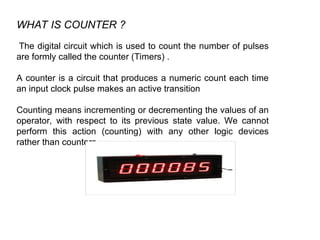 counters Digital Logic Circuits Counters module 4-.ppt
