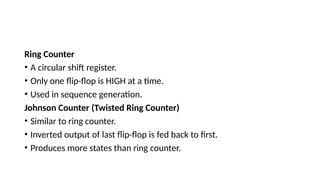 COUNTERS.pptx types of counters and it related diagram | PPTX