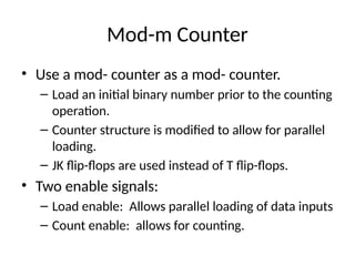 Comprehensive Digital System Design: Verilog Registers and Counters ...