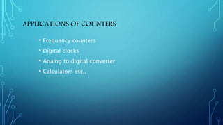 Countersync Meaning COUNTERS(Synchronous & Asynchronous) | PPTX