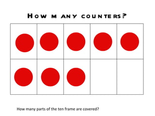 Counters in the ten frame 001 | PPT
