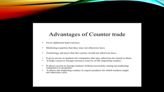 Counter trade | PDF