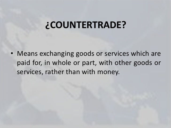 Countertrade