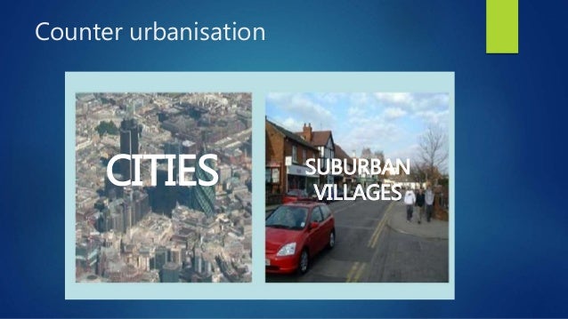 Counter urbanisation Human Geography