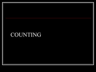 COUNTING 