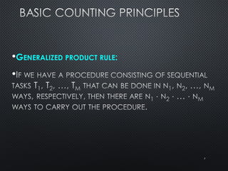 Combinatorics and Counting Techniques in Discrete Mathematics | PPT