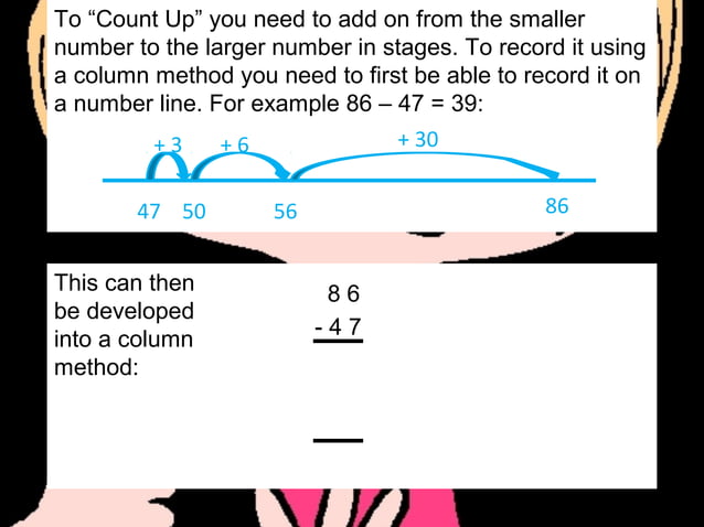Counting Up To Subtract