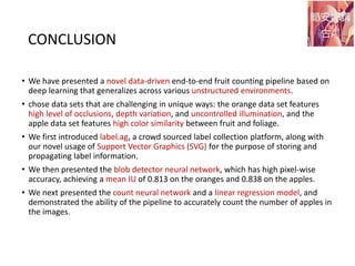 Counting apples and oranges with deep learning | PDF