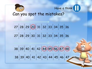 counting maths in week 1.pptx (full version) | PPTX