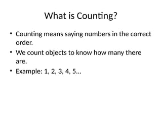 Counting_Presentation_3Slides.pptx...... | PPTX