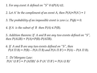 Zero Probability Theory of Probability | PDF