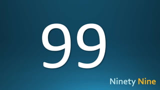 Counting to 100 | PPTX