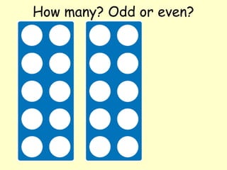Counting using the numicon with numbers | PPT