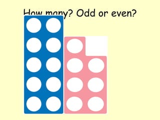 Counting using the numicon with numbers | PPT