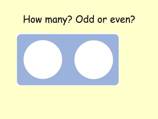 Counting using the numicon with numbers | PPT