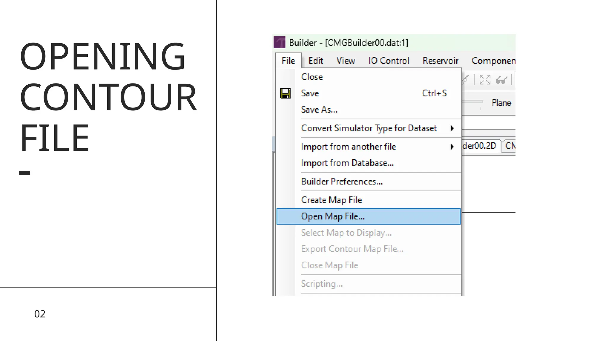 Cmg Tutorial countour map tutorial using cmg builder for pet eng student | PPT