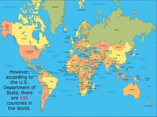 Countries and flags | PPTX