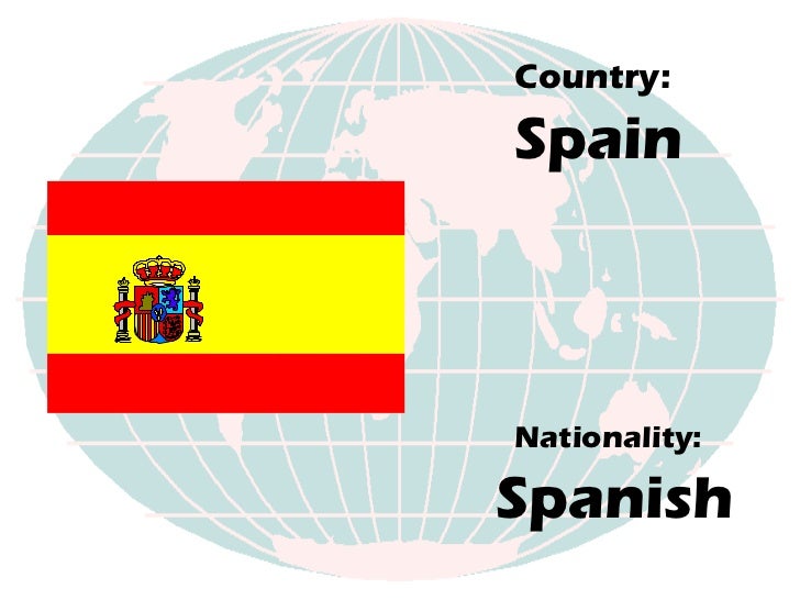 Countries and nationalities