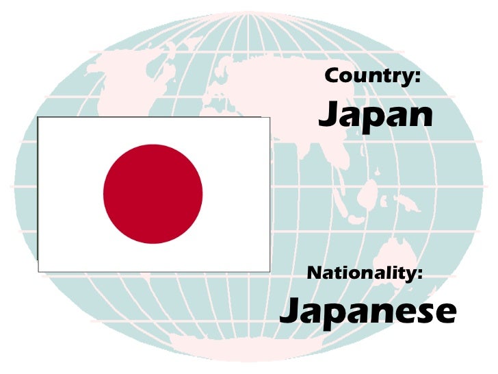 Countries and nationalities