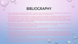 BIBLIOGRAPHY
• HTTPS://WWW.GOOGLE.COM.CO/SEARCH?BIW=1343&BIH=635&TBM=ISCH&Q=AUSTRALIA+BANDERA&SA=X&SQI=2&PJF=1
&VED=0AHUKEWIJXY_YQPHWAHWN54MKHTKWCIAQHYYIKA#IMGRC=ROCQ9UJM5FFYLM:
• HTTPS://WWW.GOOGLE.COM.CO/SEARCH?Q=JAMAICA+FLAG&TBM=ISCH&IMGIL=XSH6ZATQNC82EM%253A%253BYUXTEGI
VY7SPAM%253BHTTPS%25253A%25252F%25252FWWW.COUNTRYFLAGS.COM%25252FEN%25252FJAMAICA-FLAG-
VECTOR.HTML&SOURCE=IU&PF=M&FIR=XSH6ZATQNC82EM%253A%252CYUXTEGIVY7SPAM%252C_&USG=__RS2CQV5WP7U
VOEQRRSDEMDY_VG4%3D&BIW=1343&BIH=586&VED=0AHUKEWIBXOUCRZHWAHVBQSYKHD7ZAN4QYJCIOAE&EI=K1SWWCG
CN8GCMQHE54VWBW#IMGRC=XSH6ZATQNC82EM:
• HTTPS://WWW.GOOGLE.COM.CO/SEARCH?BIW=1343&BIH=586&TBM=ISCH&SA=1&Q=SCOTLAND+FLAG&OQ=SCO&GS_L=P
SY-AB.3.0.0I67K1L3J0.196003.196684.0.198089.3.3.0.0.0.0.231.643.2-3.3.0....0...1.1.64.PSY-
AB..0.3.641.MDKLVLGPFRM#IMGRC=YUNJHGDQCSOI1M:
• HTTPS://WWW.GOOGLE.COM.CO/SEARCH?BIW=1343&BIH=635&TBM=ISCH&Q=USA+FLAG&SA=X&SQI=2&PJF=1&VED=0AH
UKEWJFU9ZZQPHWAHVPWYMKHCAVBS4QHYYIKW#IMGRC=CNNS2I-6L33BXM:
• HTTPS://WWW.GOOGLE.COM.CO/SEARCH?Q=ENGLAND&TBM=ISCH&IMGIL=BREQ6QTIYL2MQM%253A%253BN1M0XGZZFU8
WGM%253BHTTPS%25253A%25252F%25252FWWW.TES.COM%25252FLESSONS%25252FGLKRNABMHCSUHA%25252FENGLAN
D&SOURCE=IU&PF=M&FIR=BREQ6QTIYL2MQM%253A%252CN1M0XGZZFU8WGM%252C_&USG=__OVXKAMK5LEZX45DMVSO
T05NLNKQ%3D&BIW=1343&BIH=635&VED=0AHUKEWJL07GUQPHWAHUH2IMKHXHUBKYQYJCISQ&EI=YVGWWAWFOIEWJWT4
3JMWBA#IMGRC=BREQ6QTIYL2MQM:
• HTTPS://WWW.GOOGLE.COM.CO/SEARCH?BIW=1366&BIH=613&TBM=ISCH&SA=1&Q=RUSSIAN+HAT&OQ=RUSSIAN+HAT&
GS_L=PSY-AB.3..0L4.30233.30594.0.30926.3.3.0.0.0.0.189.352.0J2.2.0....0...1.1.64.PSY-
AB..1.2.349.A7OHHIOJ5_I#IMGRC=AVUYGJ2E3KTYIM:
 