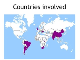                 

       Countries involved
 