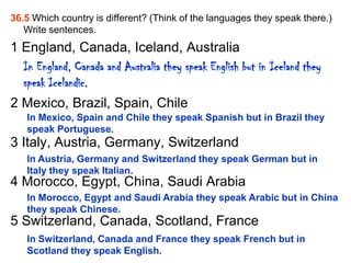 Countries languages people | PDF