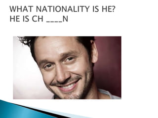 Countries & nationalities