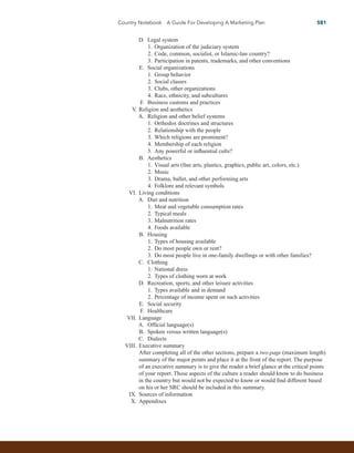 Country report-guide | PDF