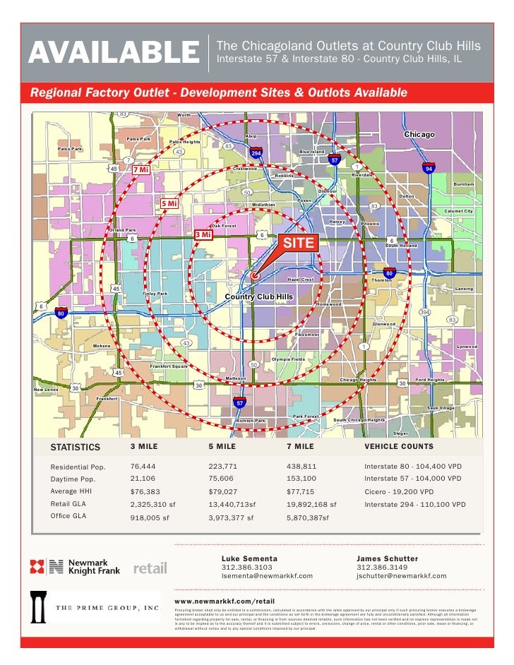 Country club hills site