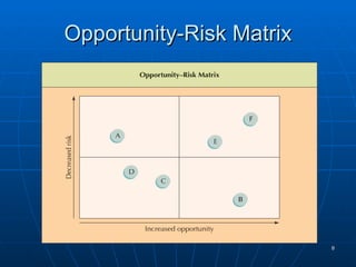 Opportunity-Risk Matrix 