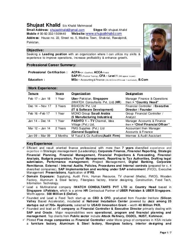 ideal cv country head shujaat khalid 13 09 2018