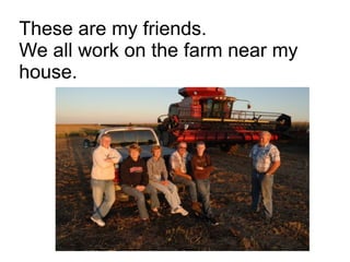 Rural areas may have houses that are farther apart, on large areas of land with trees.  