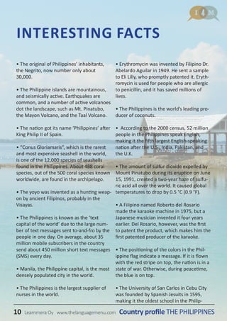 Country profile - The Philippines | PDF