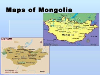 Maps of Mongolia 