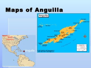 Maps of Anguilla 