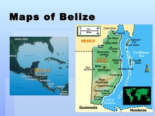 Maps of Belize 