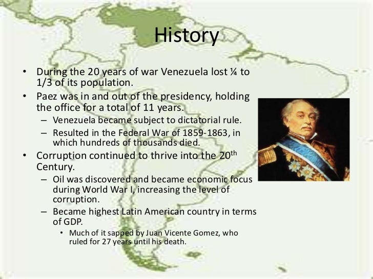 Country report venezuela