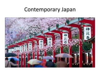 Contemporary Japan 