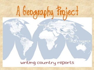 A Geography Project 
 