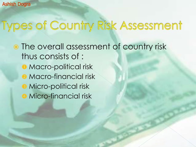 Country Risk Analysis Ppt Sec B Group 3