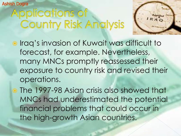 Country Risk Analysis Ppt Sec B Group 3