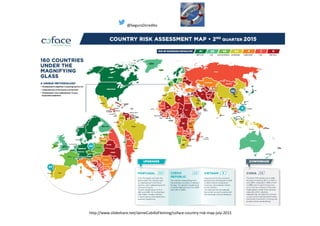 @SeguroDcredito
http://www.slideshare.net/JaimeCubilloFleming/coface-country-risk-map-july-2015
 